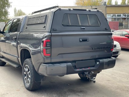 Kунг на кузов Toyota Tundra 2 стекла алюминиевый купить в Ростове-на-Дону